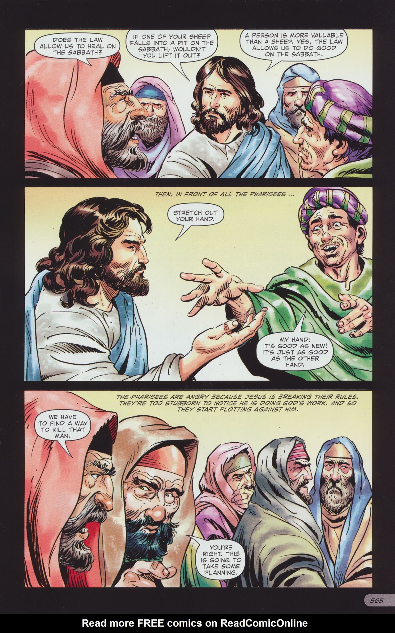Read online The Action Bible comic -  Issue # TPB 2 - 188