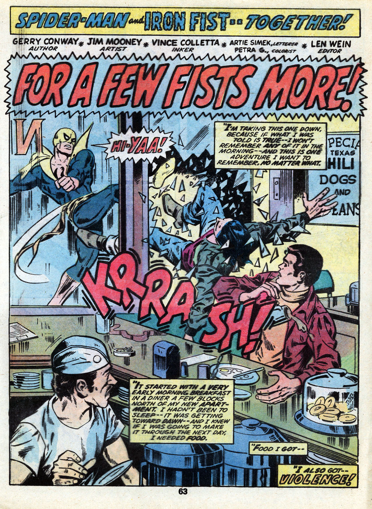 Read online Marvel Treasury Edition comic -  Issue #18 - 65