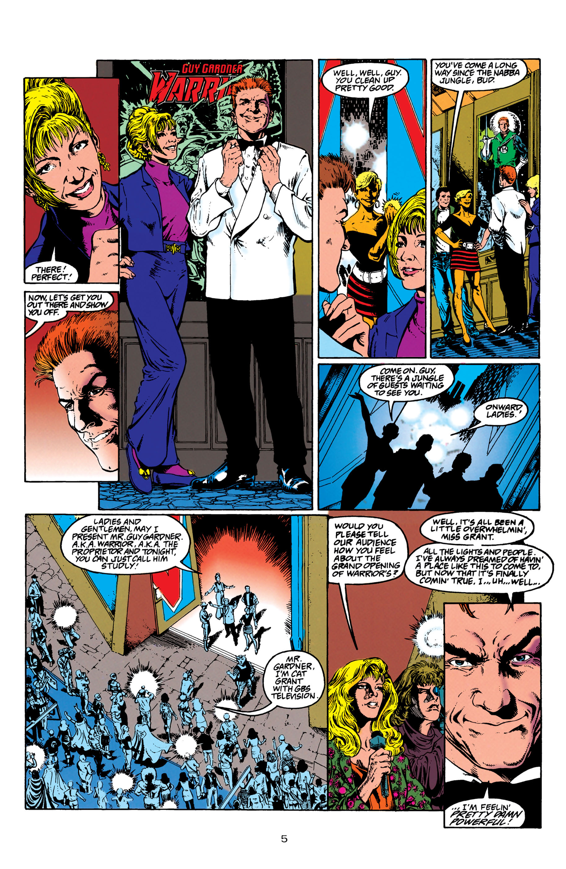 Read online Guy Gardner: Warrior comic -  Issue #29 - 7