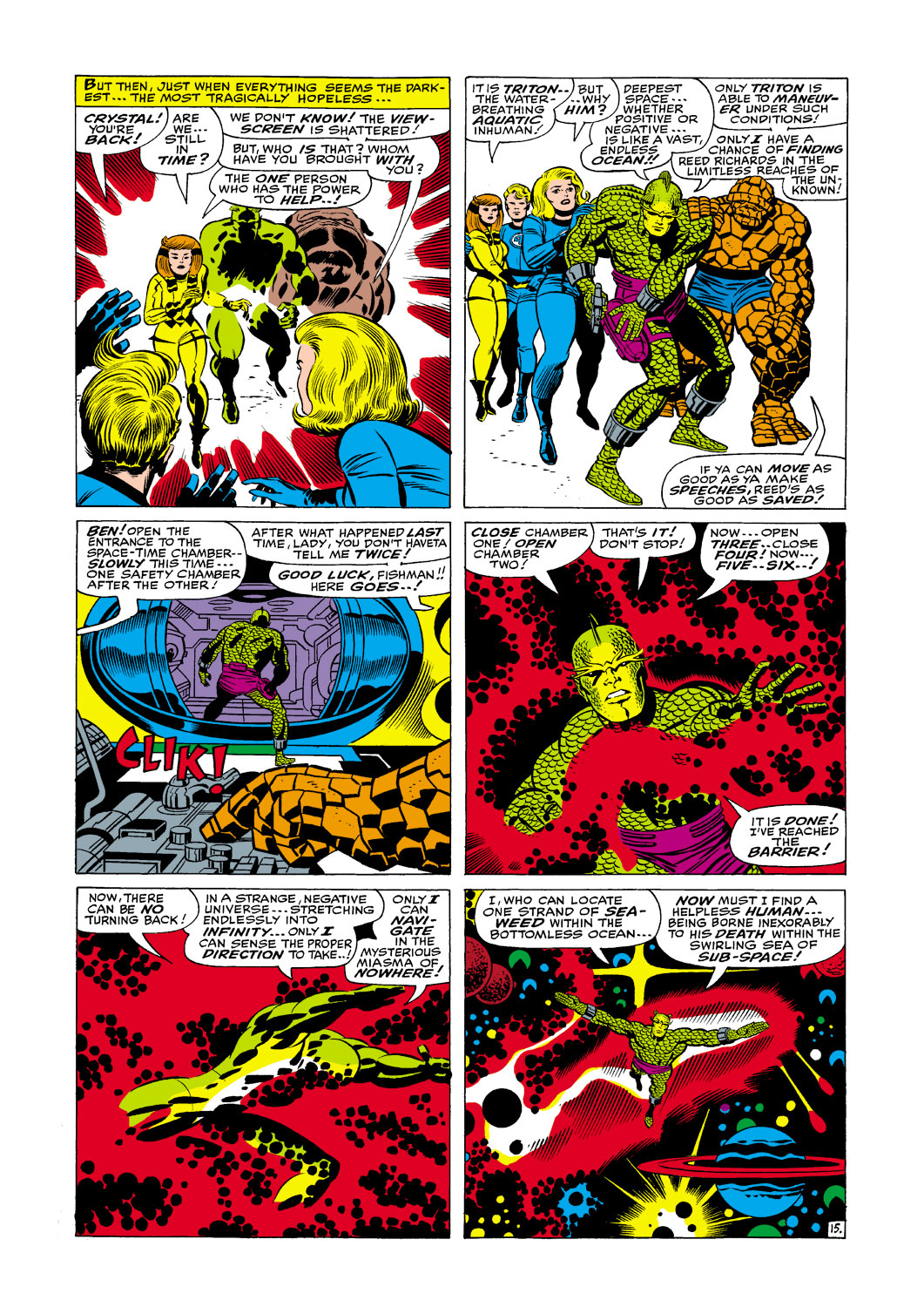 Read online Fantastic Four (1961) comic -  Issue #62 - 15