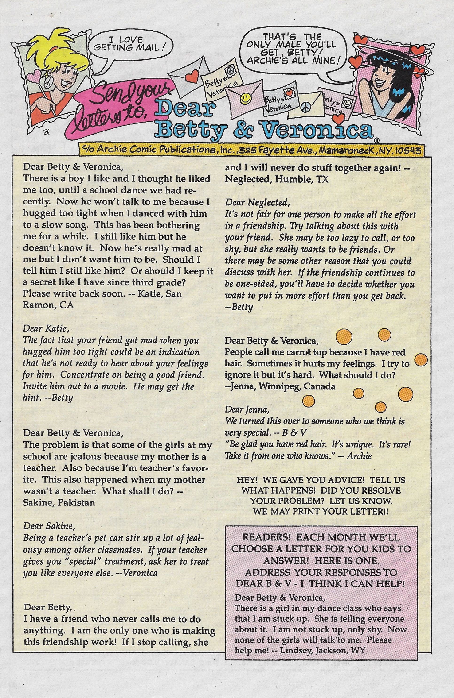 Read online Betty & Veronica Spectacular comic -  Issue #1 - 10