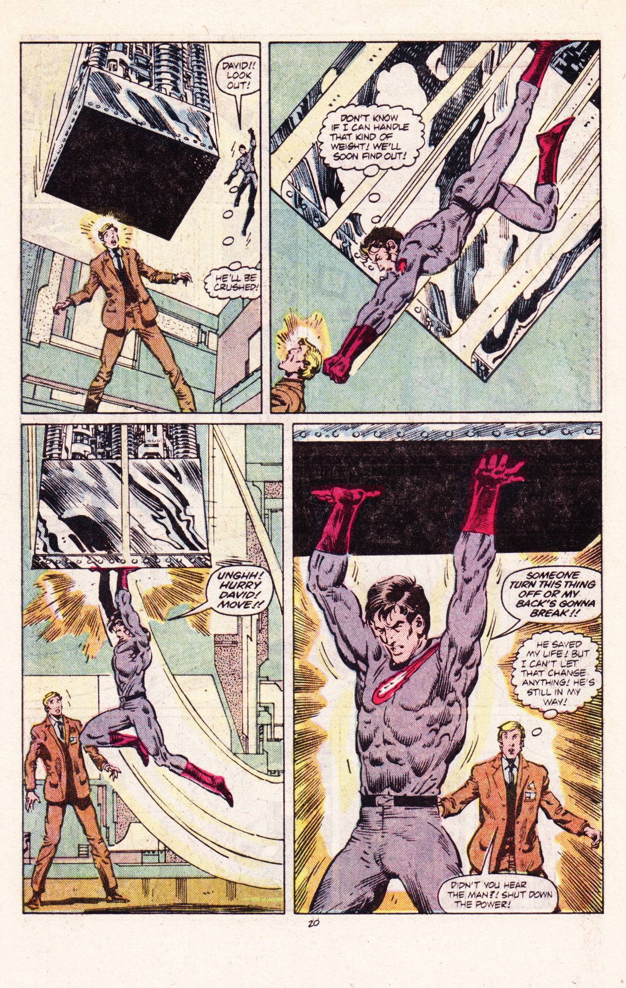 Read online Comet Man comic -  Issue #1 - 21