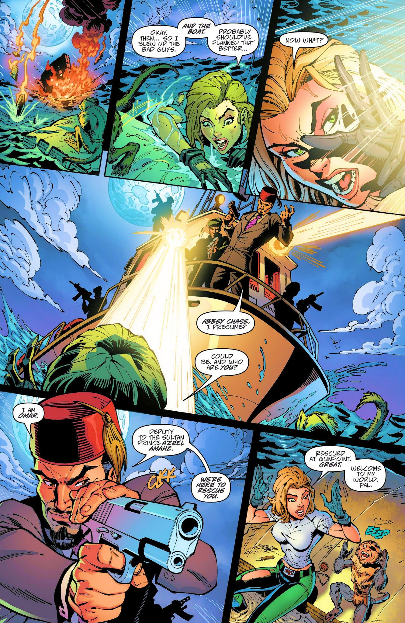 Read online Danger Girl: Trinity comic -  Issue #1 - 10
