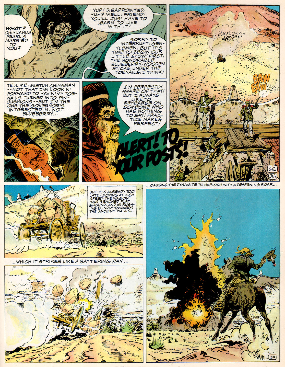 Read online Epic Graphic Novel: Blueberry comic -  Issue #1 - 83