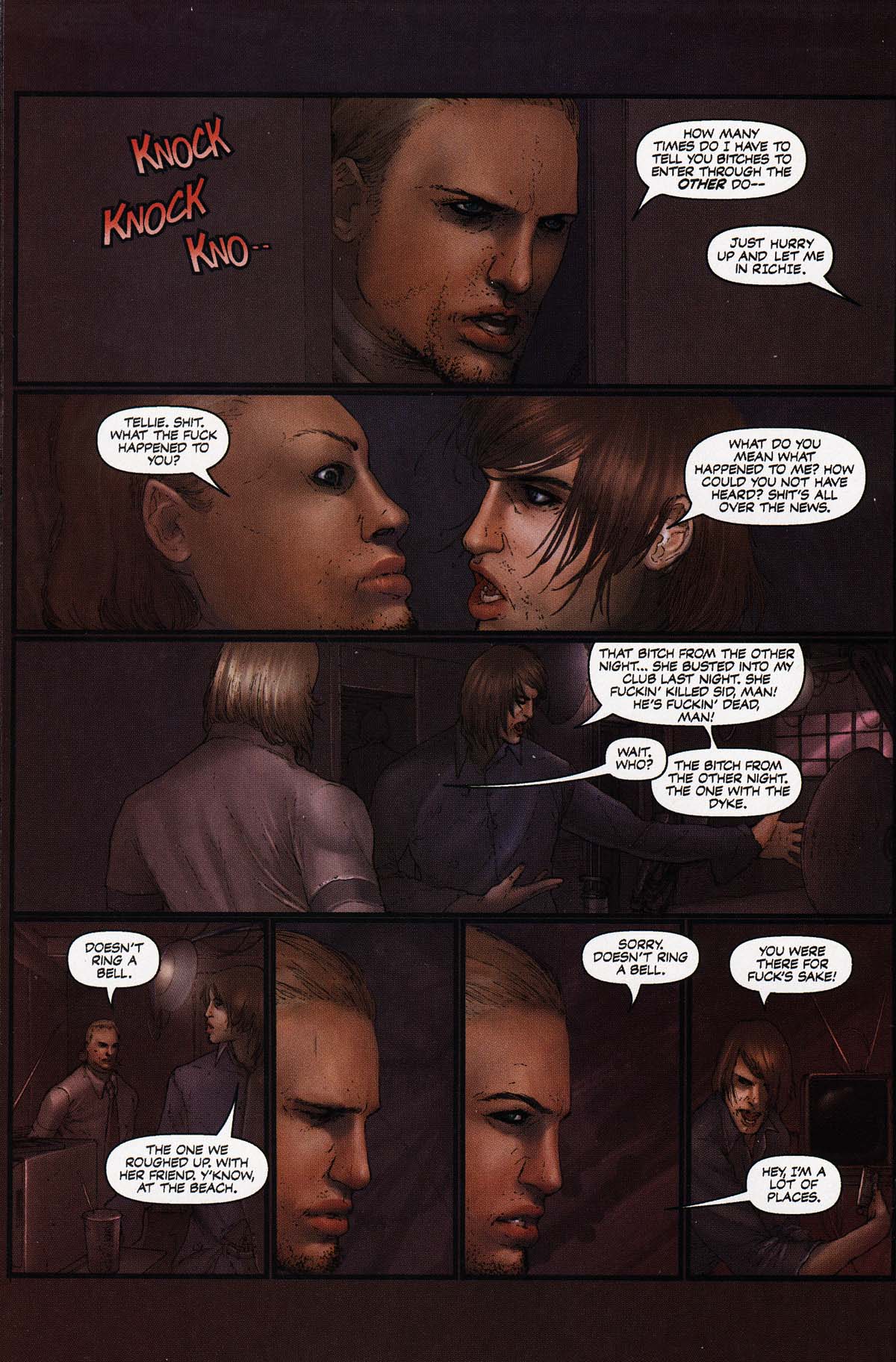 Read online Fate of the Blade comic -  Issue #5 - 6