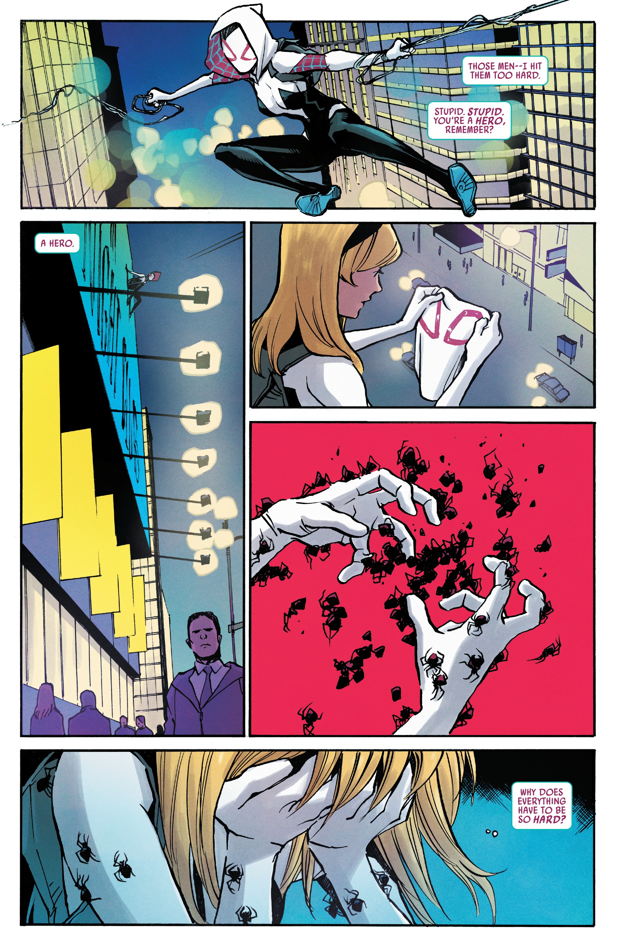 Read online Spider-Gwen: Ghost-Spider comic -  Issue #8 - 16