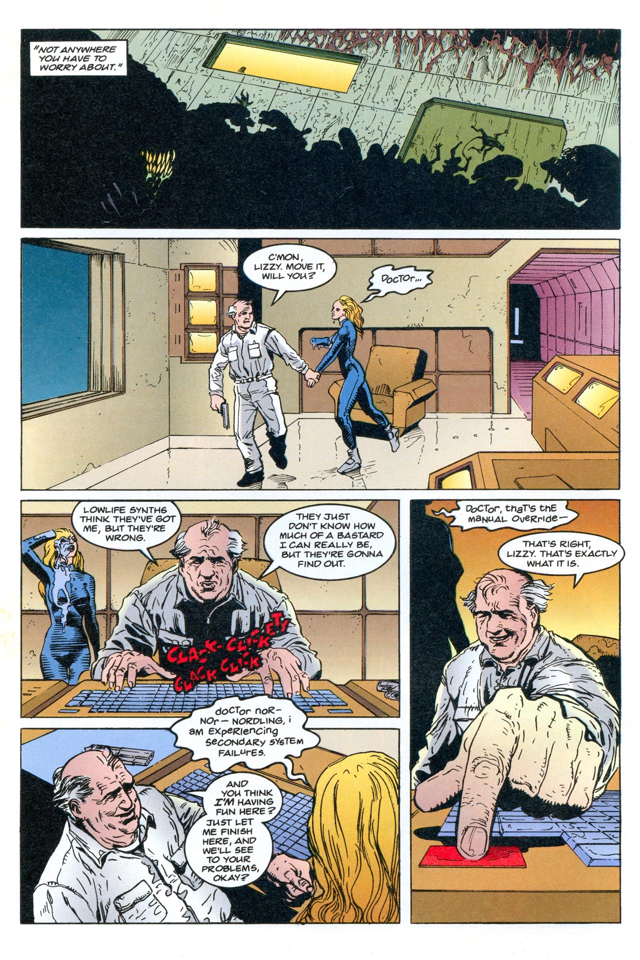 Read online Aliens: Stronghold comic -  Issue #4 - 8