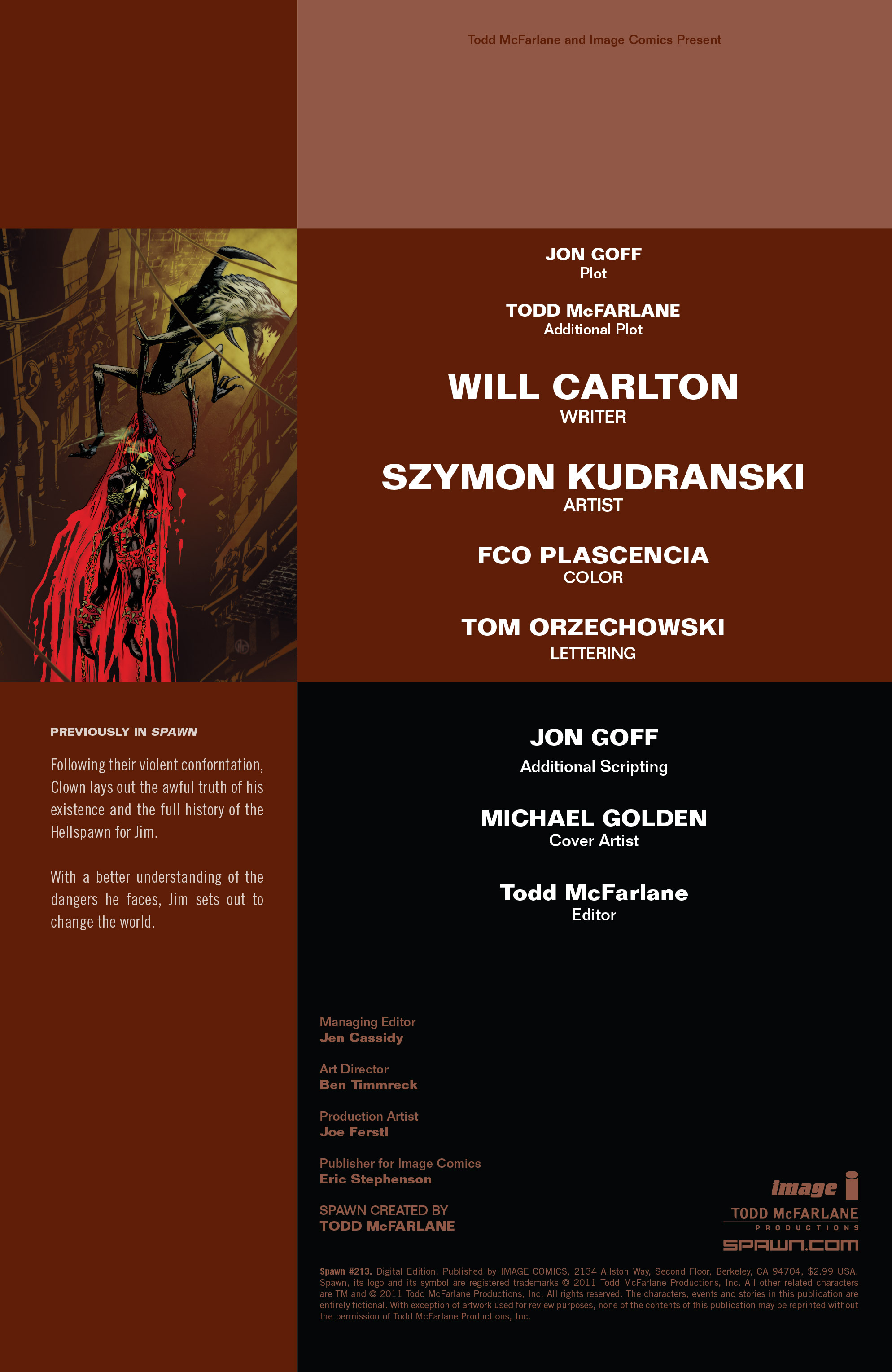 Read online Spawn comic -  Issue #213 - 2