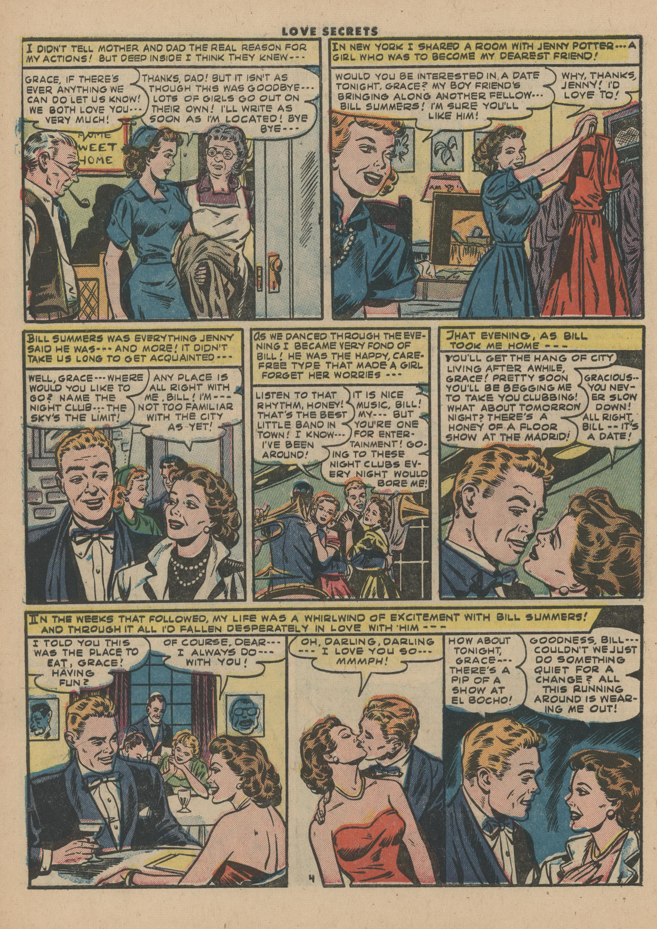 Read online Love Secrets (1953) comic -  Issue #36 - 6