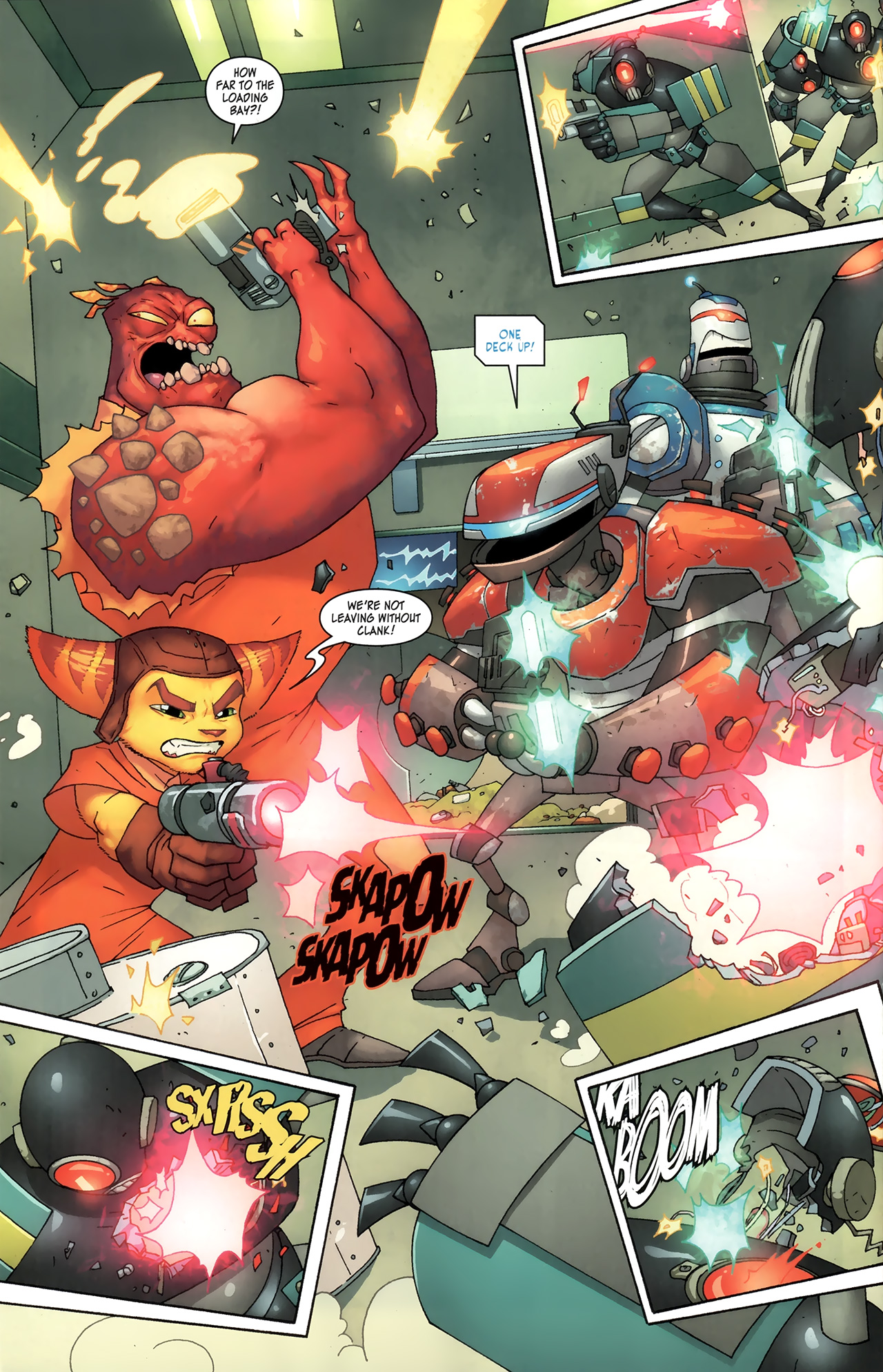 Read online Ratchet & Clank comic -  Issue #2 - 17