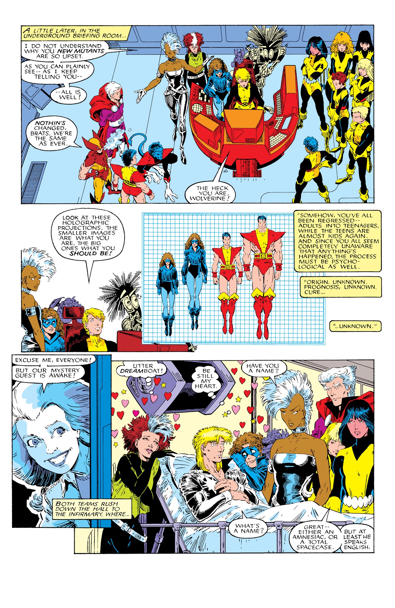 Read online New Mutants Classic comic -  Issue # TPB 6 - 156