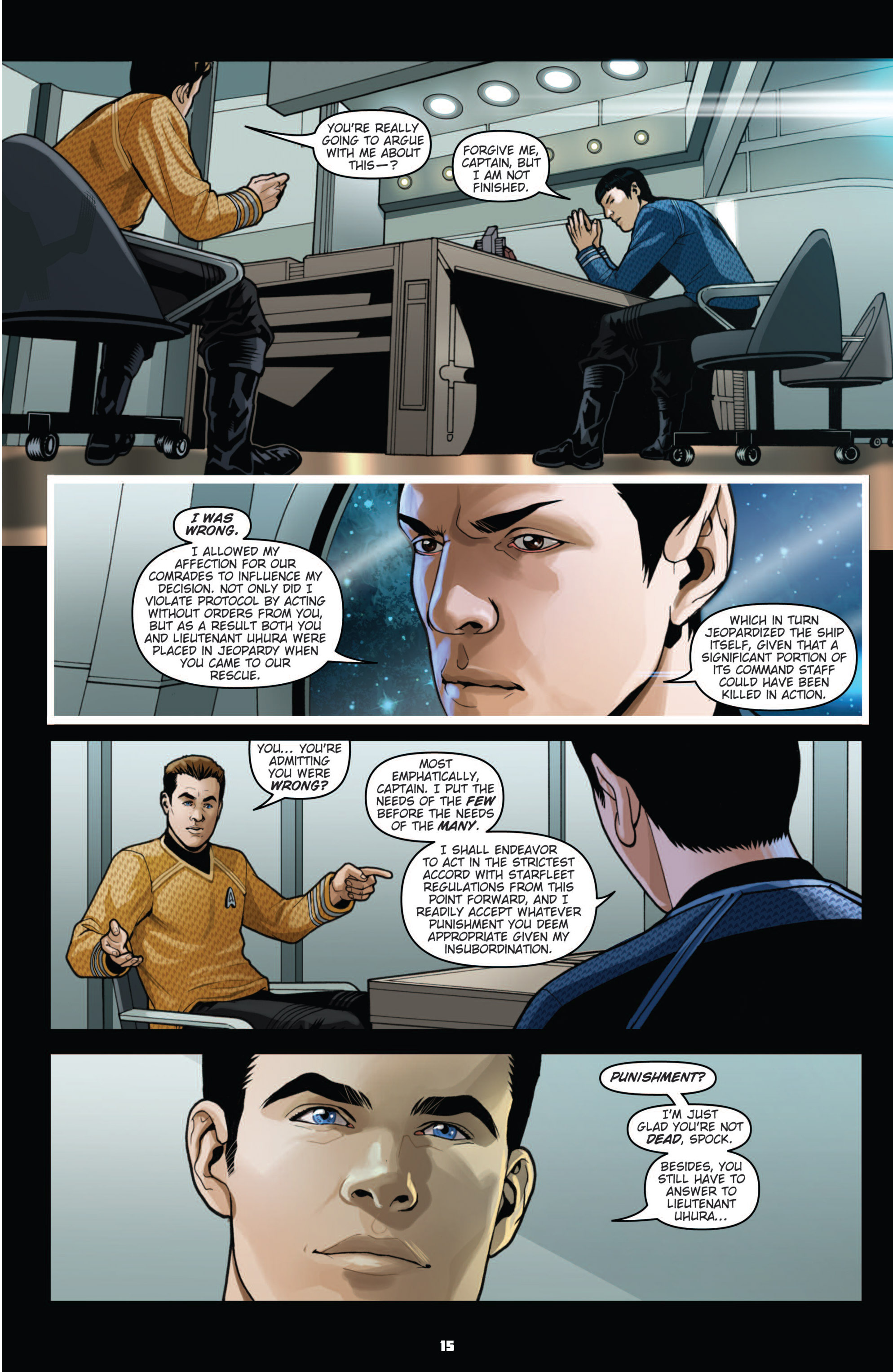 Read online Star Trek: Countdown To Darkness comic -  Issue #3 - 18
