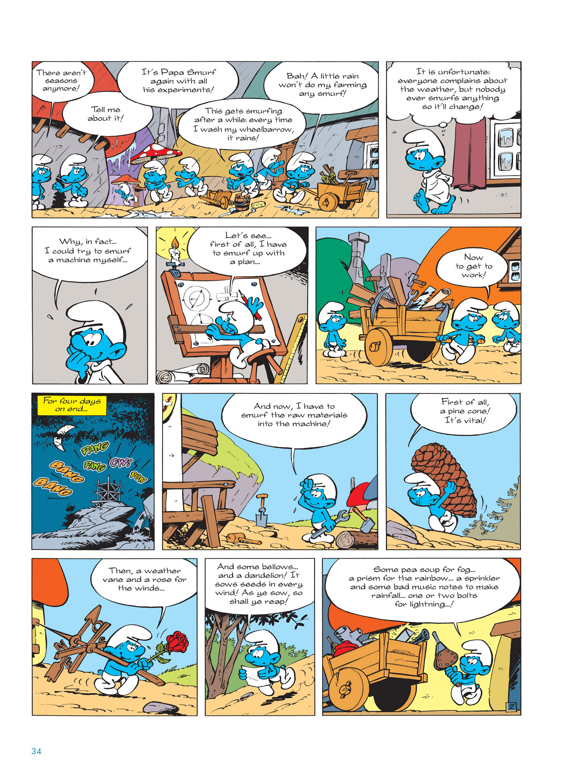 Read online The Smurfs comic -  Issue #14 - 35