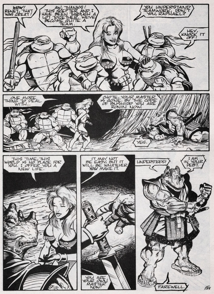 Read online Teenage Mutant Ninja Turtles (1984) comic -  Issue #47 - 26