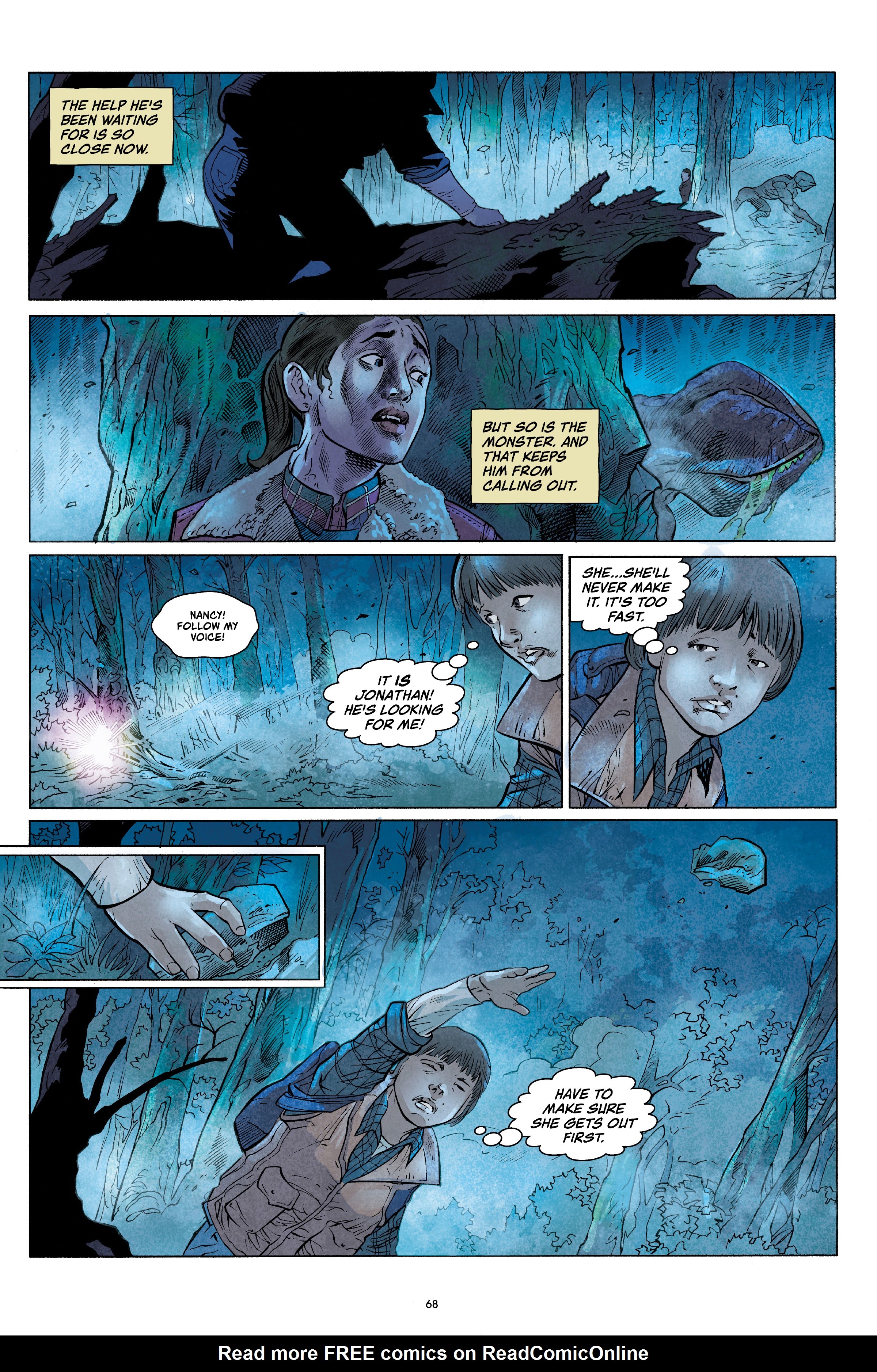 Read online Stranger Things Library Edition comic -  Issue # TPB 1 (Part 1) - 68