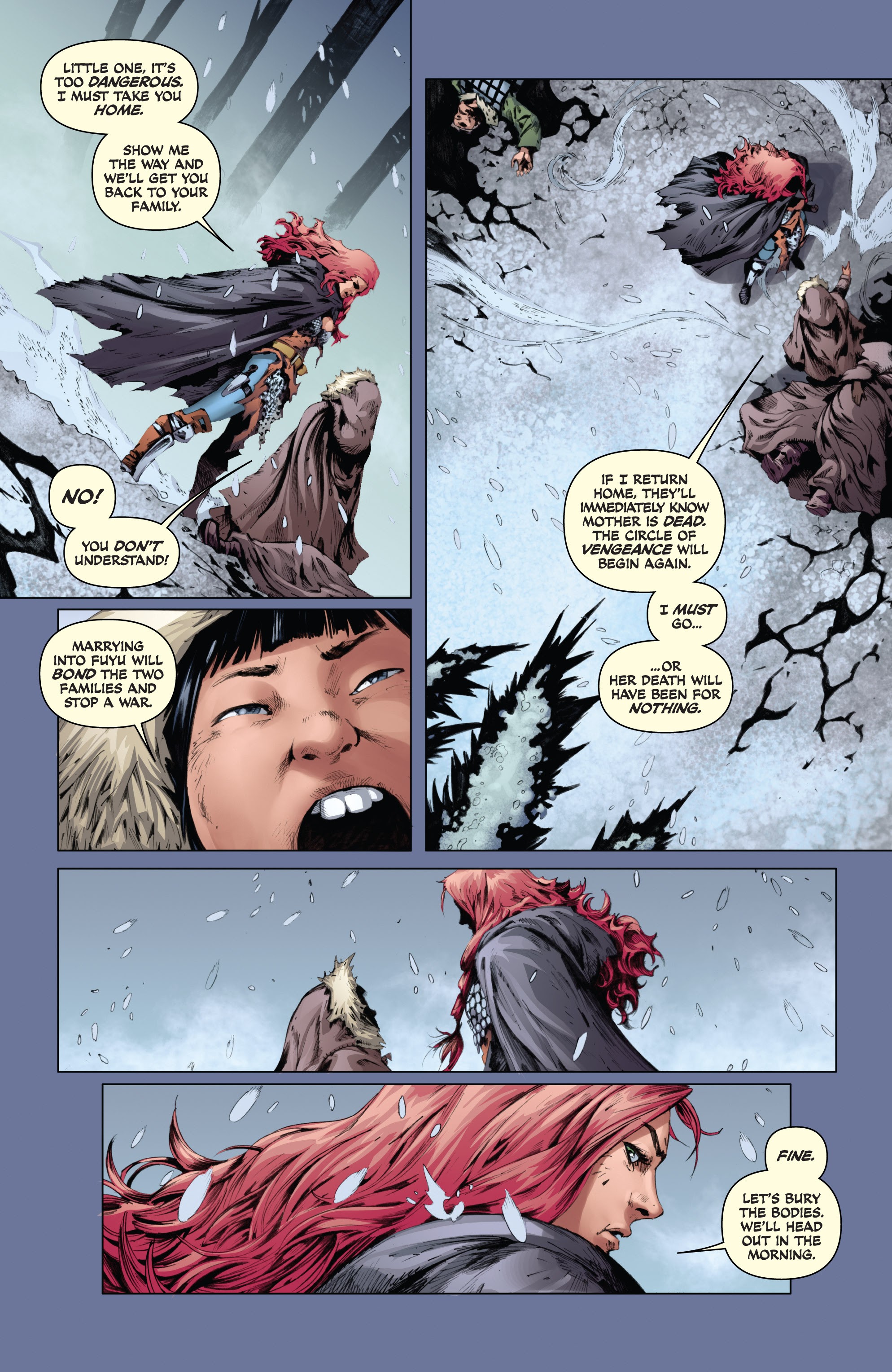 Read online Red Sonja and Cub comic -  Issue # Full - 10