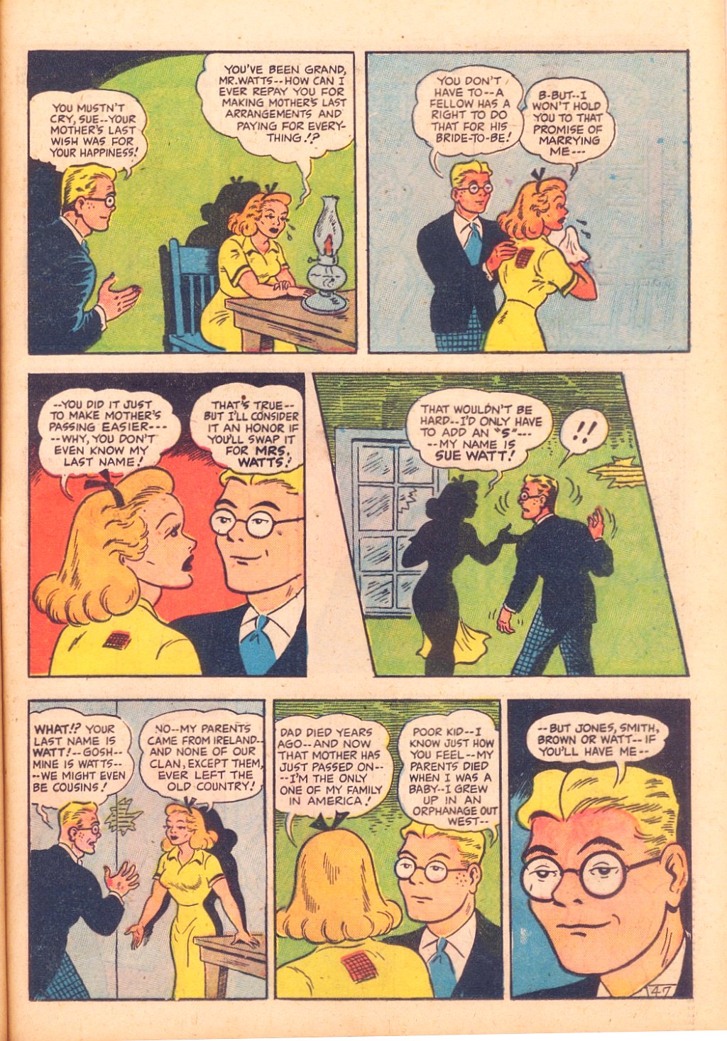 Read online Sparky Watts comic -  Issue #3 - 49