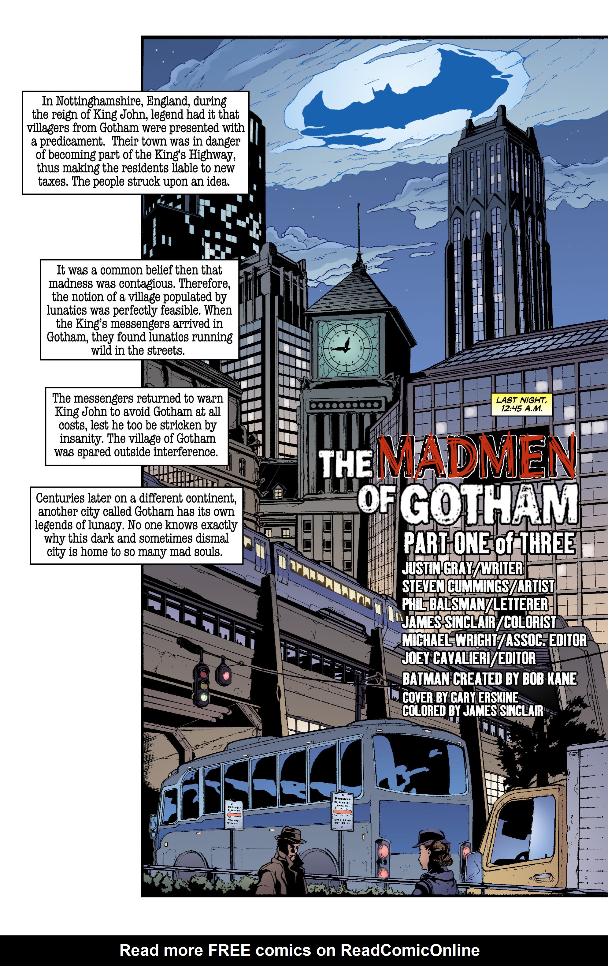 Batman: Legends of the Dark Knight 204 Page 1