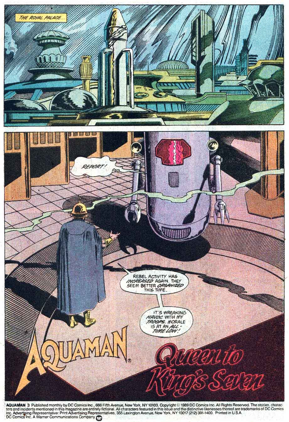 Read online Aquaman (1989) comic -  Issue #3 - 2