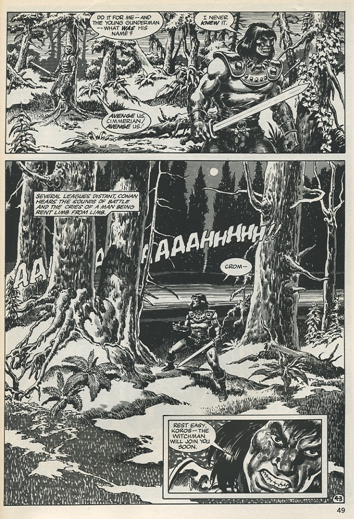 The Savage Sword Of Conan issue 135 - Page 47