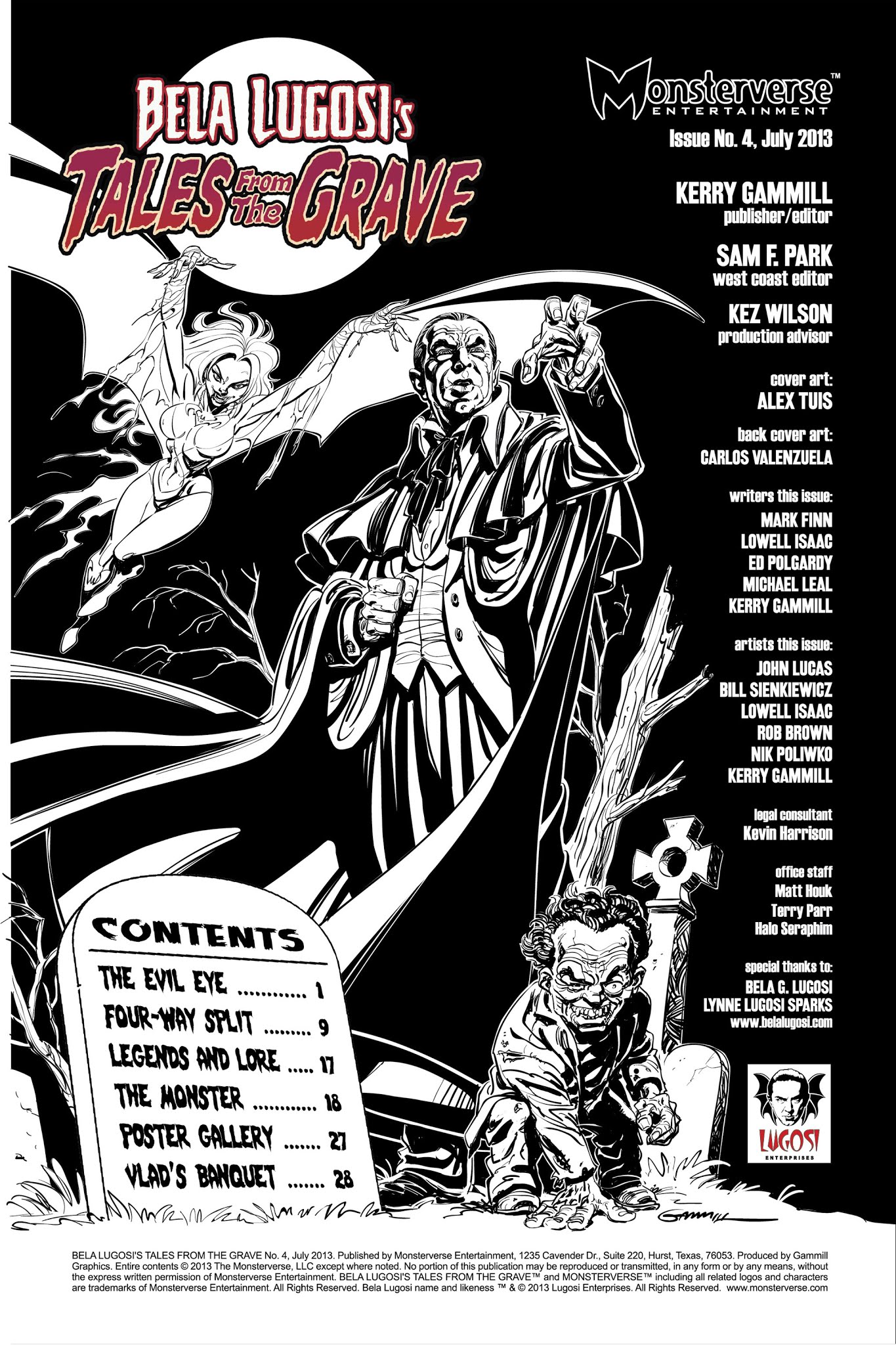 Read online Bela Lugosi's Tales from the Grave comic -  Issue #4 - 2