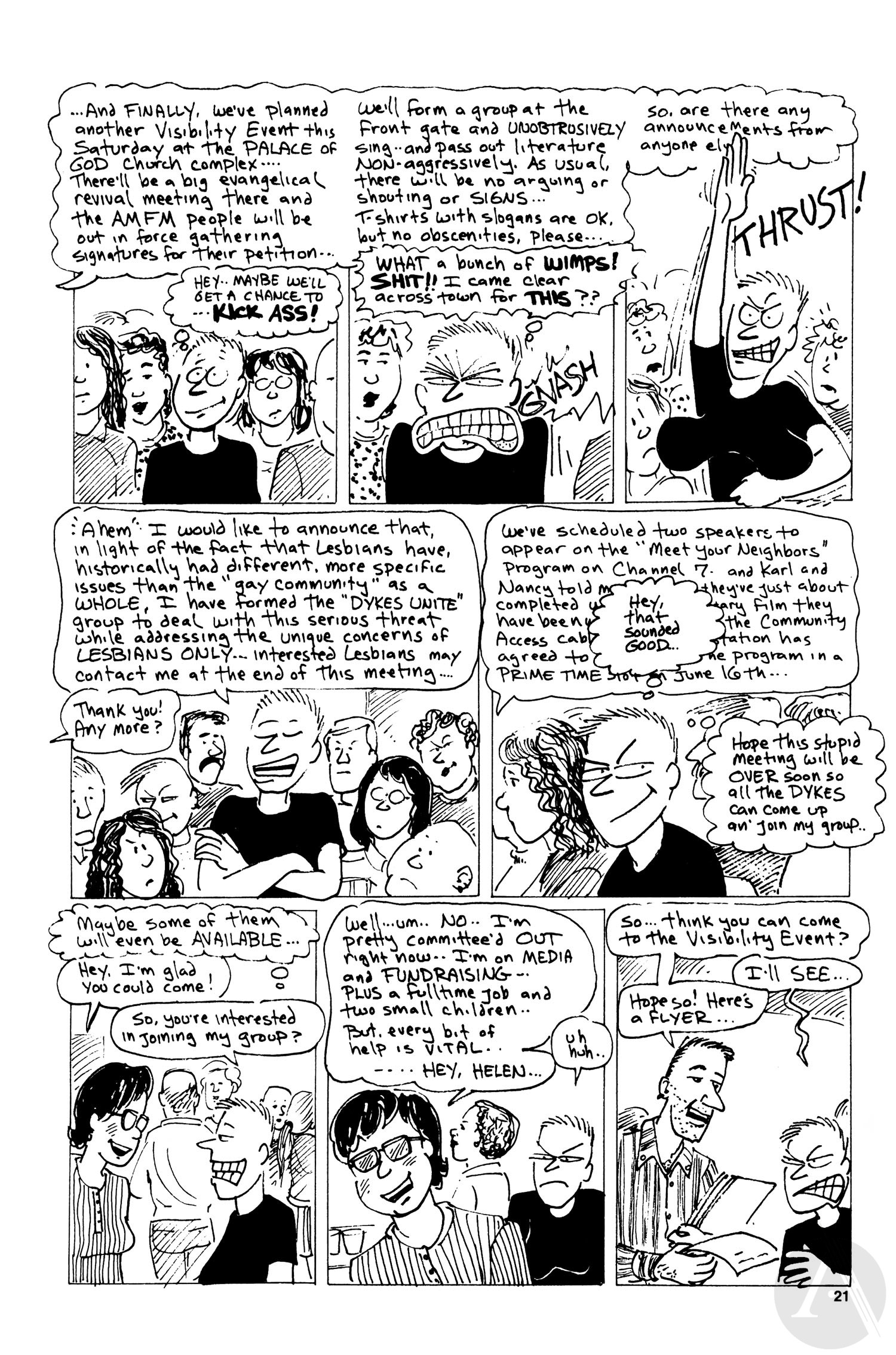 Read online Bitchy Butch: World's Angriest Dyke comic -  Issue # TPB - 27