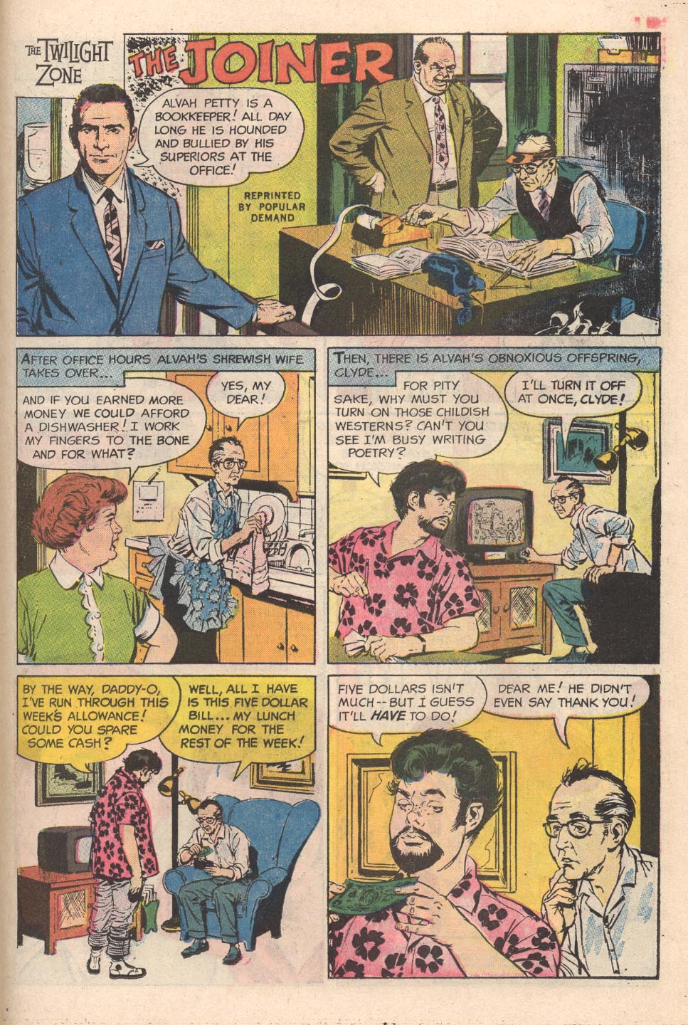 Read online The Twilight Zone (1962) comic -  Issue #26 - 23