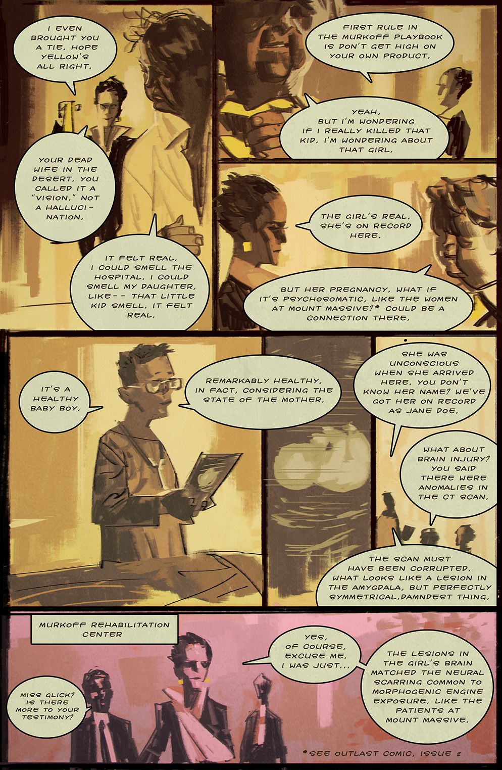 Read online Outlast: The Murkoff Account comic -  Issue #5 - 16