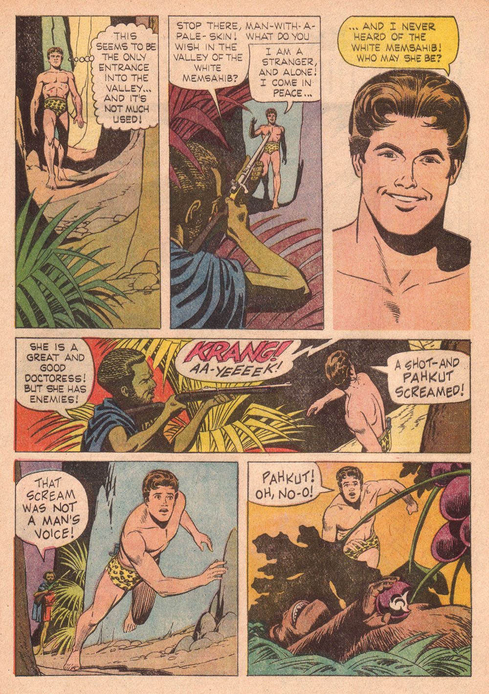Read online Korak, Son of Tarzan (1964) comic -  Issue #10 - 4