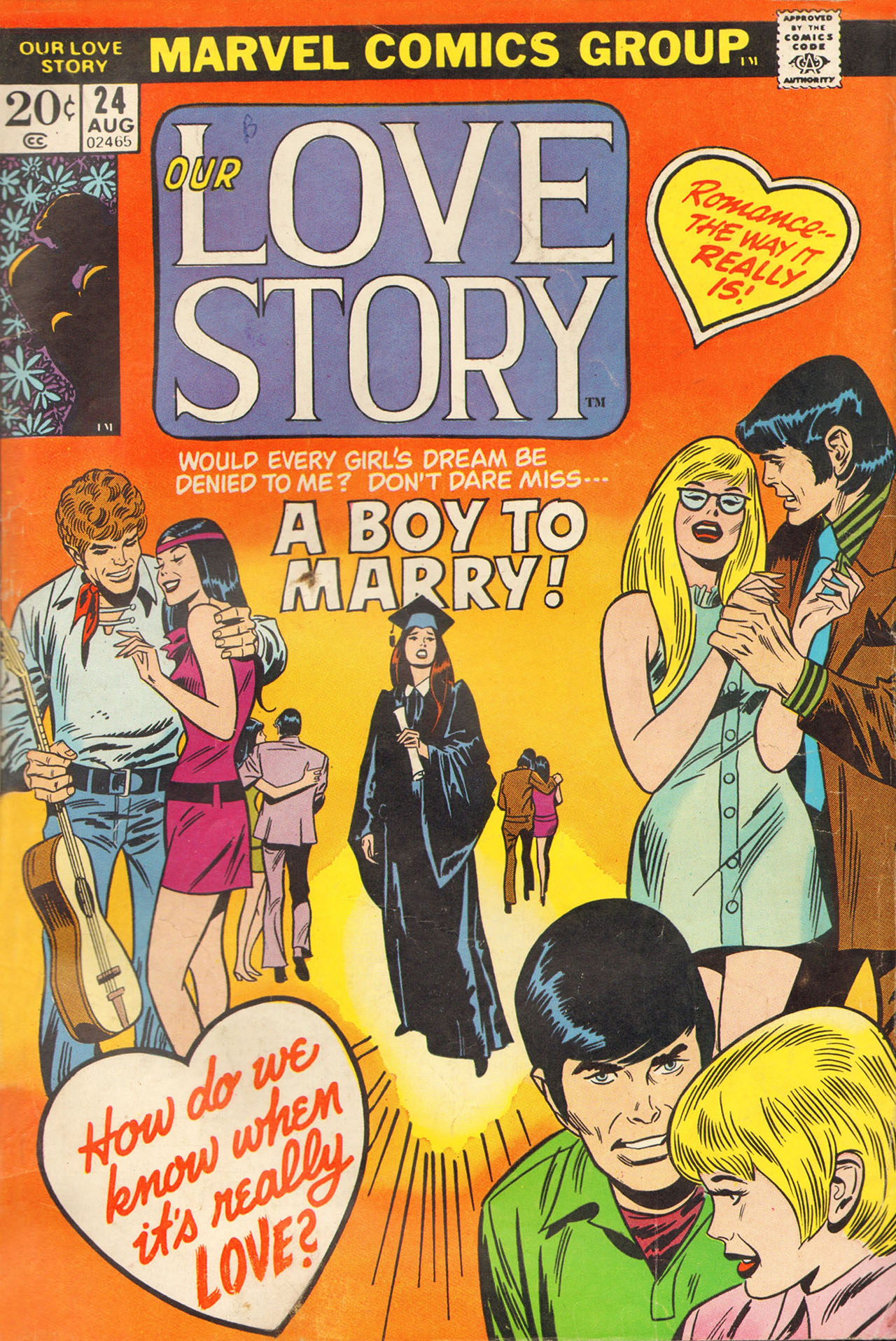 Read online Our Love Story comic -  Issue #24 - 1