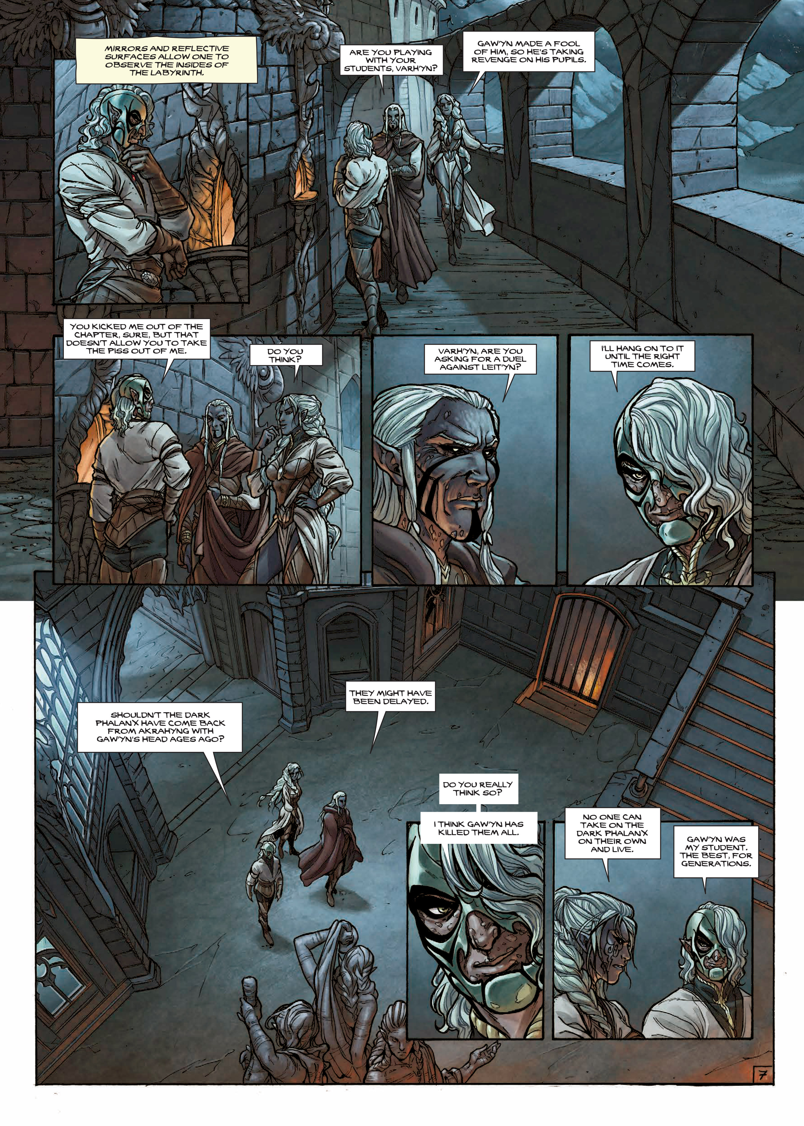 Read online Elves comic -  Issue #25 - 9