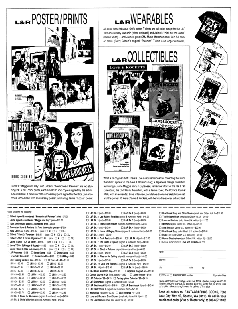 Read online Love and Rockets (1982) comic -  Issue #40 - 51