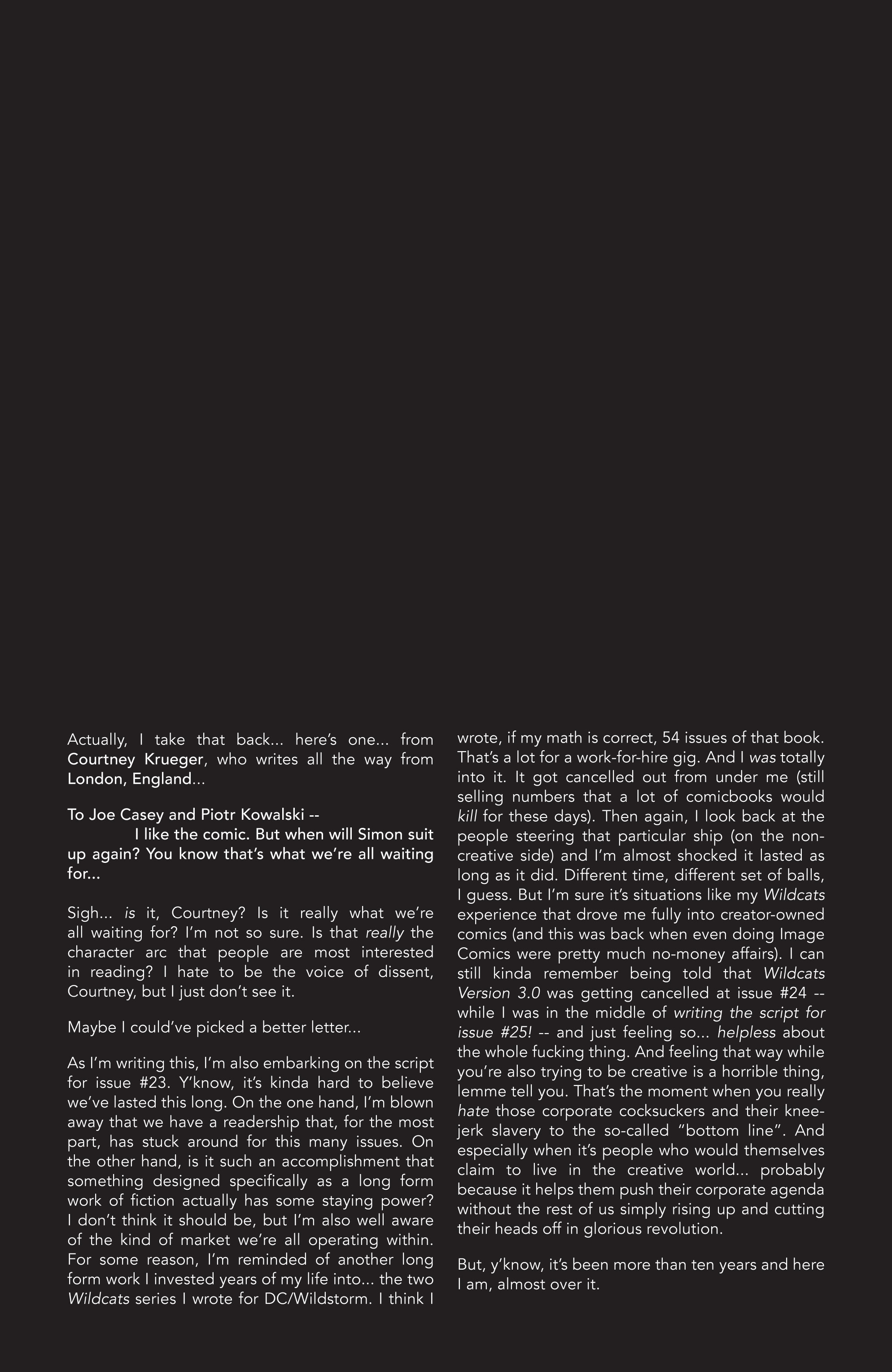 Read online Sex comic -  Issue #22 - 24