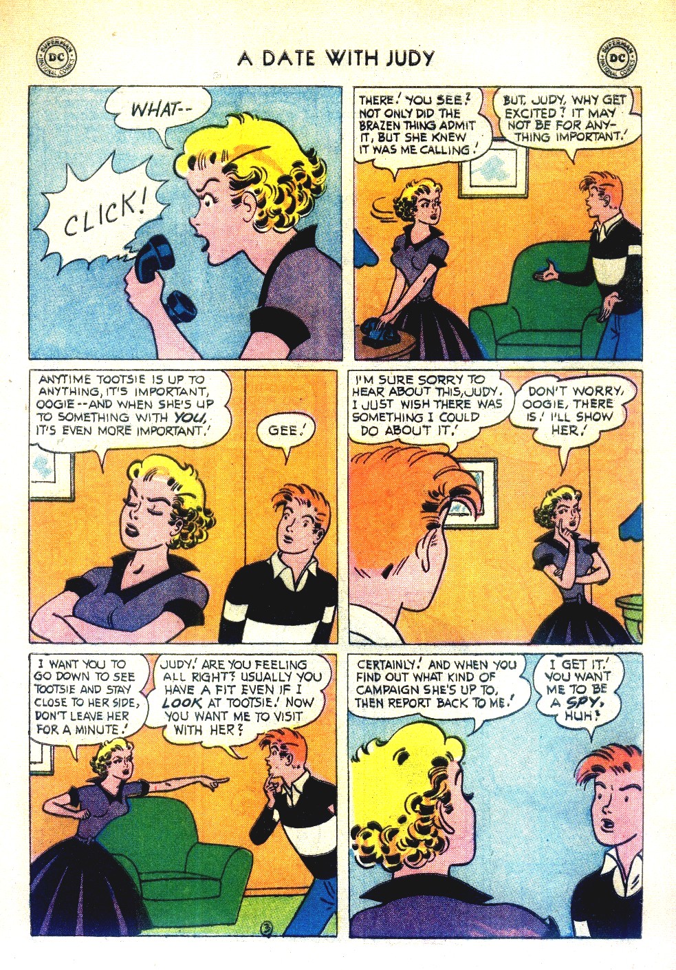 Read online A Date with Judy comic -  Issue #61 - 29