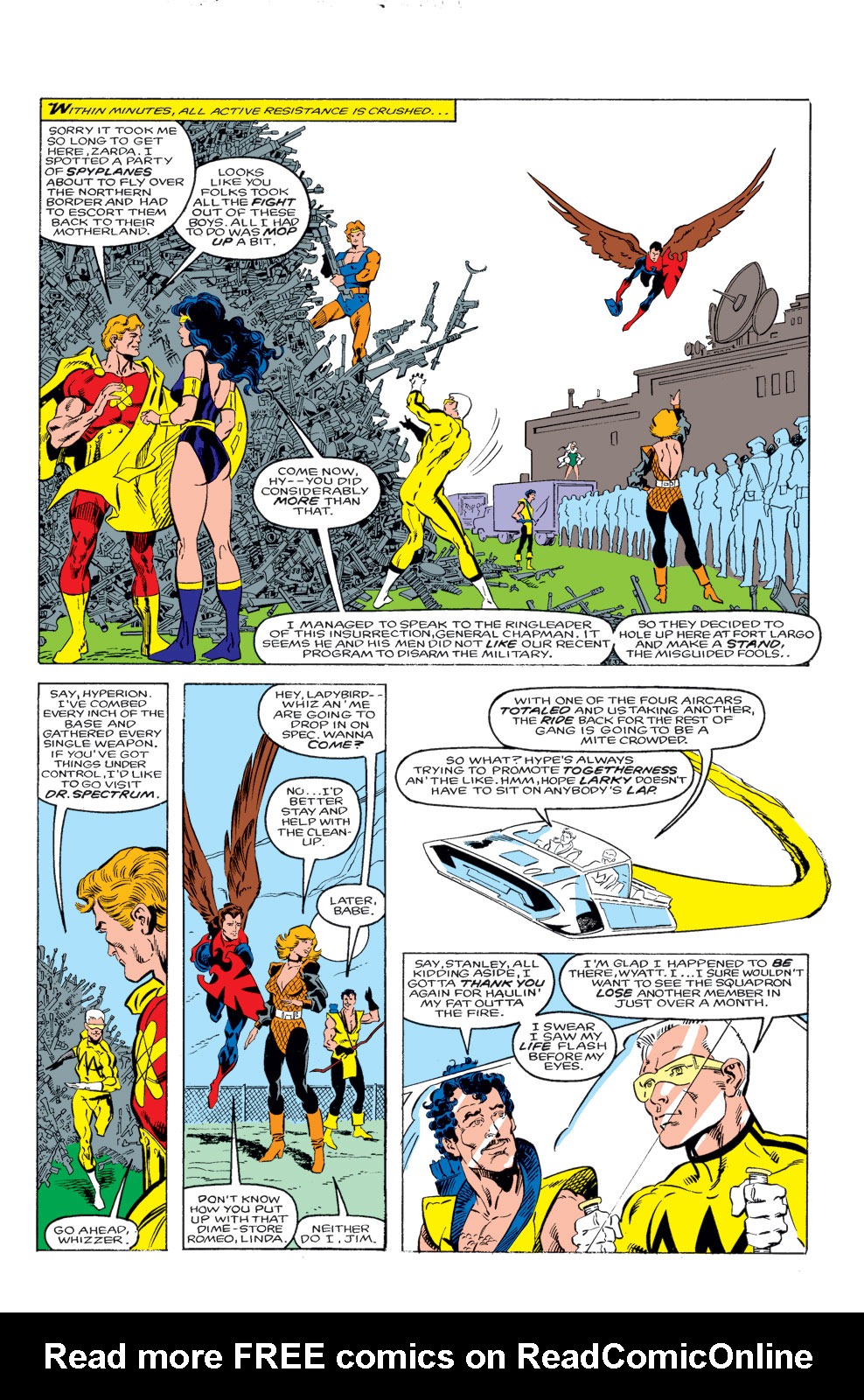 Read online Squadron Supreme (1985) comic -  Issue #4 - 11