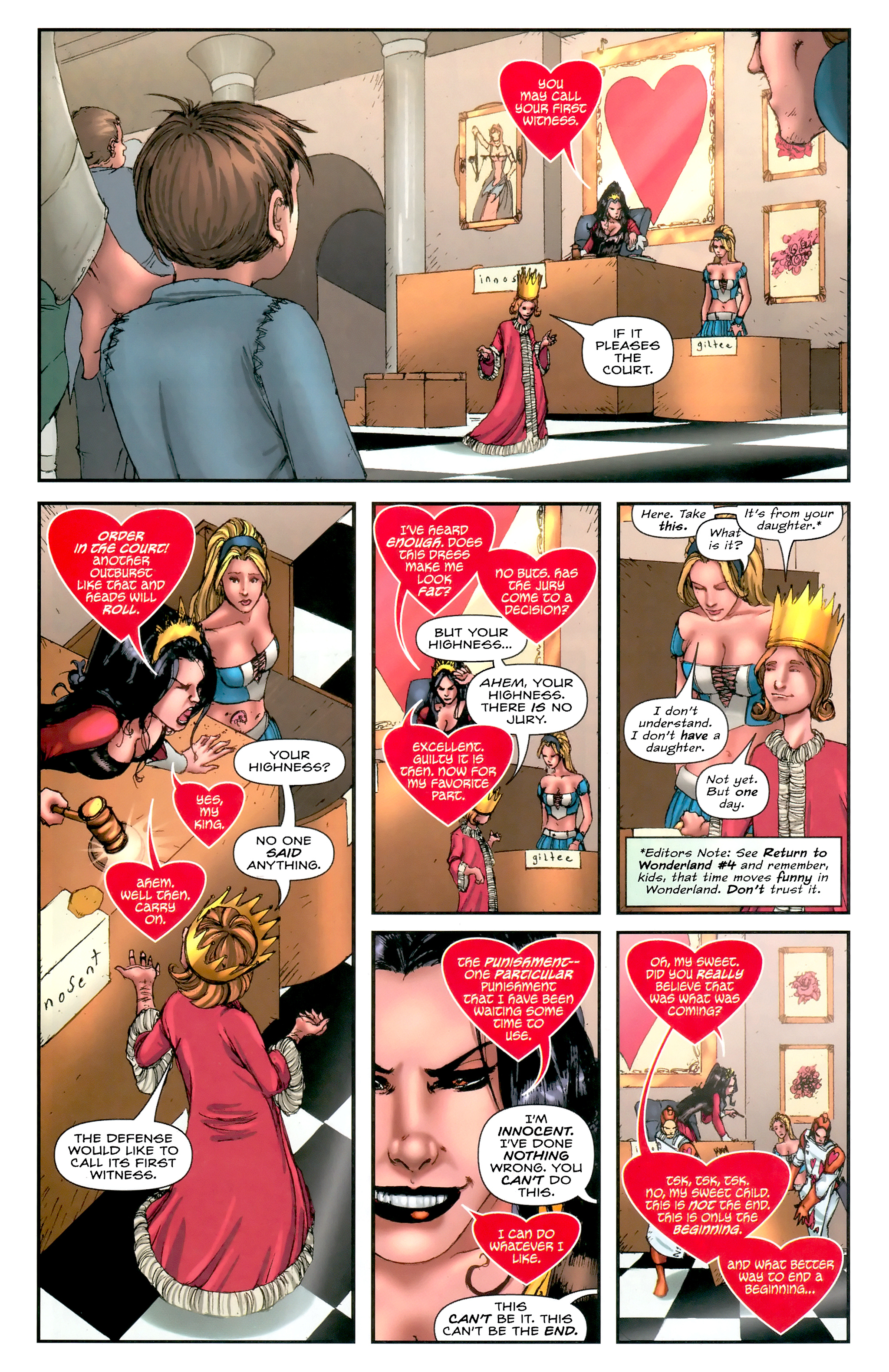 Read online Grimm Fairy Tales presents Alice in Wonderland comic -  Issue #4 - 18