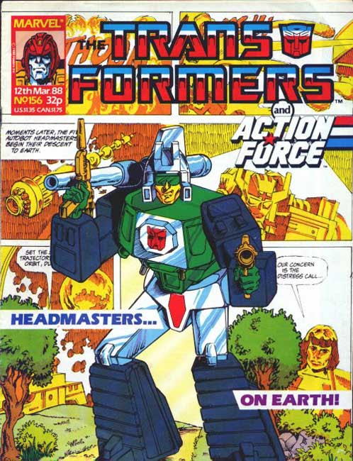 Read online The Transformers (UK) comic -  Issue #156 - 1