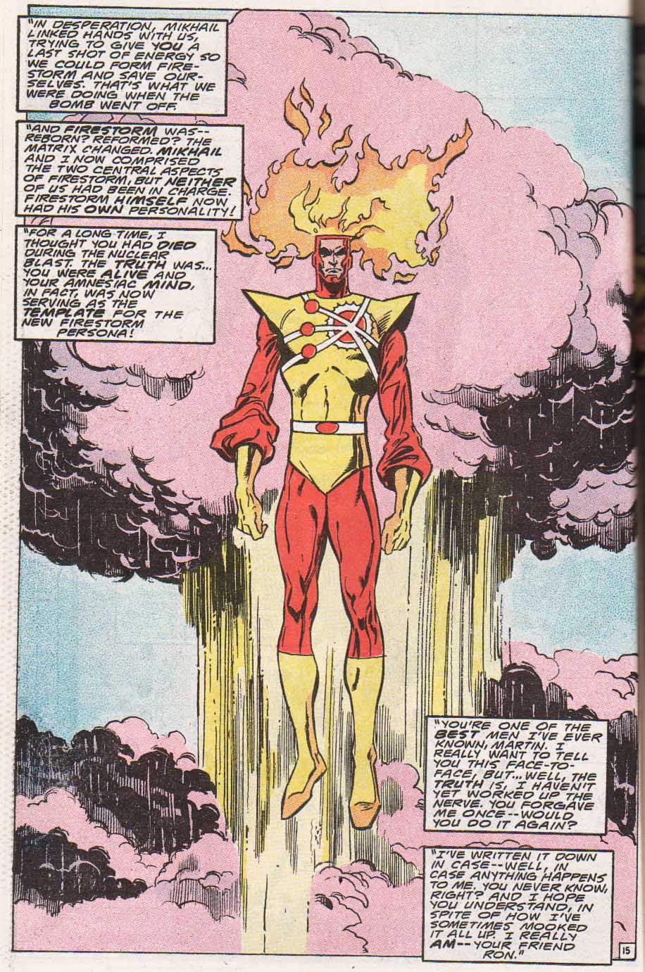 Firestorm, the Nuclear Man Issue #100 #36 - English 16