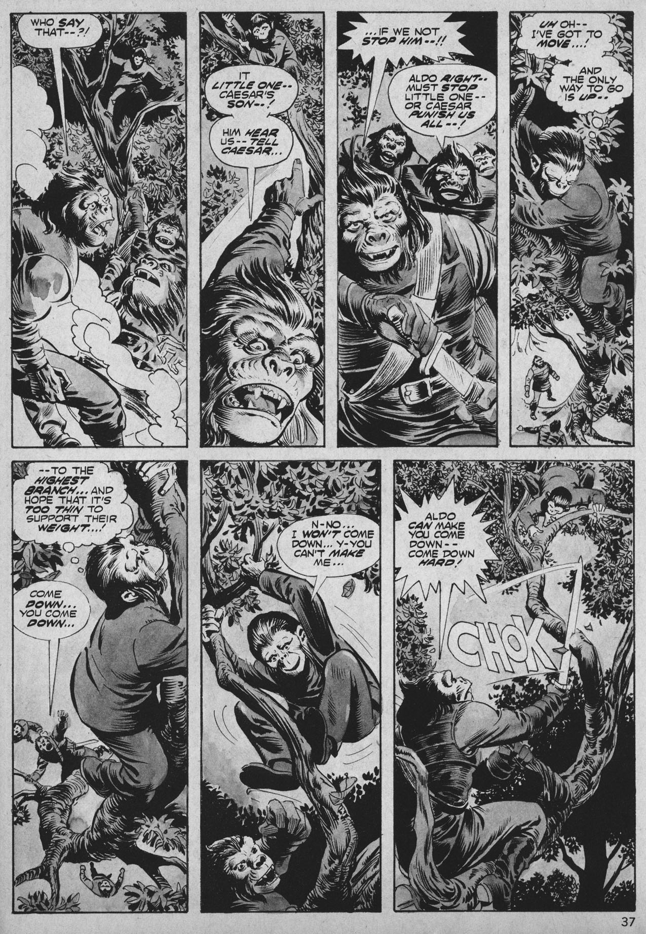 Read online Planet of the Apes comic -  Issue #25 - 36