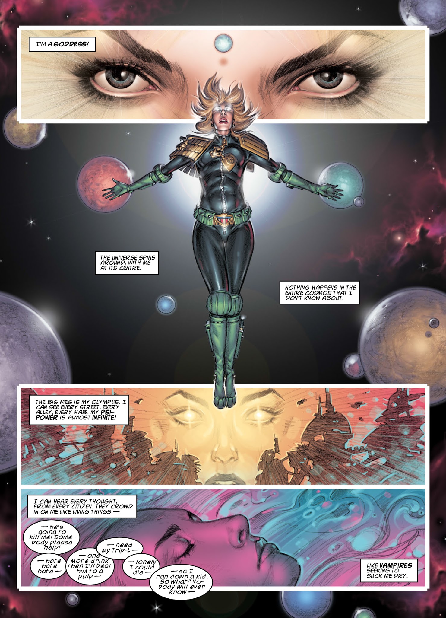 Read online Judge Anderson: The Psi Files comic -  Issue # TPB 5 - 202