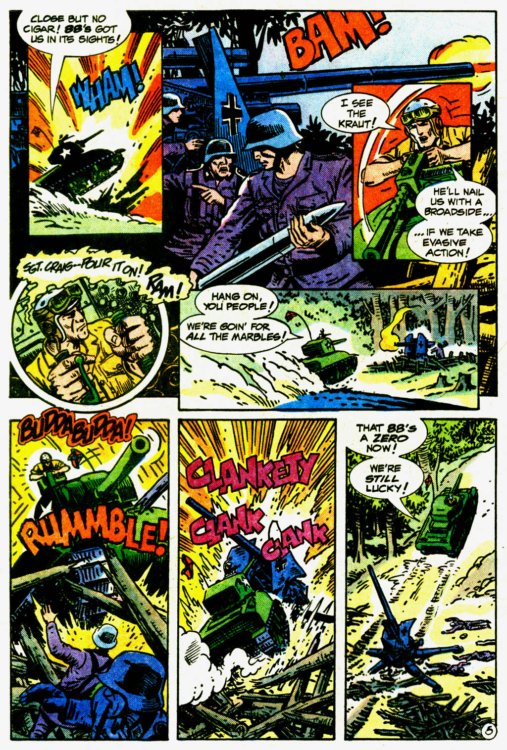 Read online G.I. Combat (1952) comic -  Issue #270 - 7