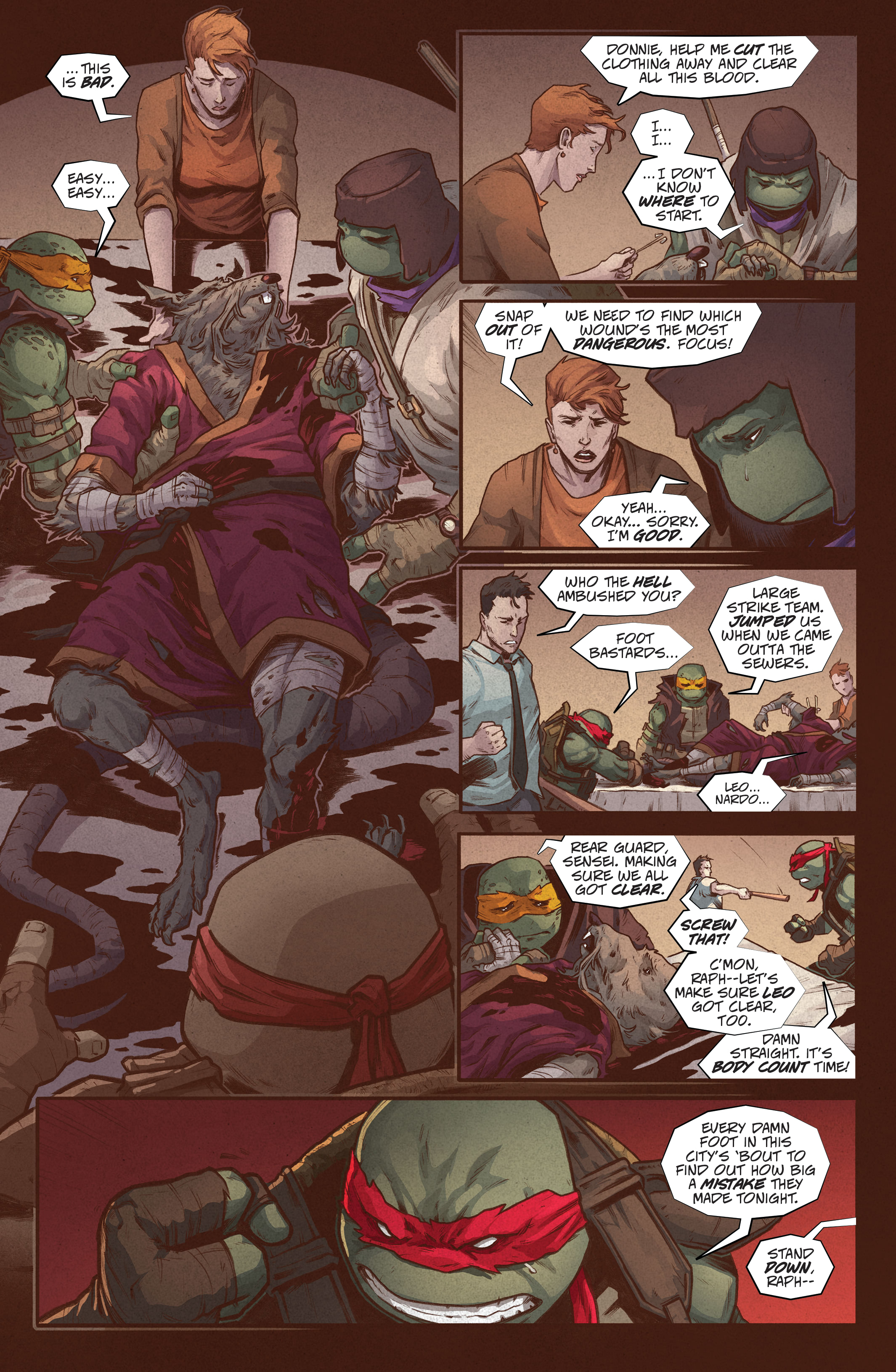 Read online Teenage Mutant Ninja Turtles: The Last Ronin comic -  Issue #2 - 7