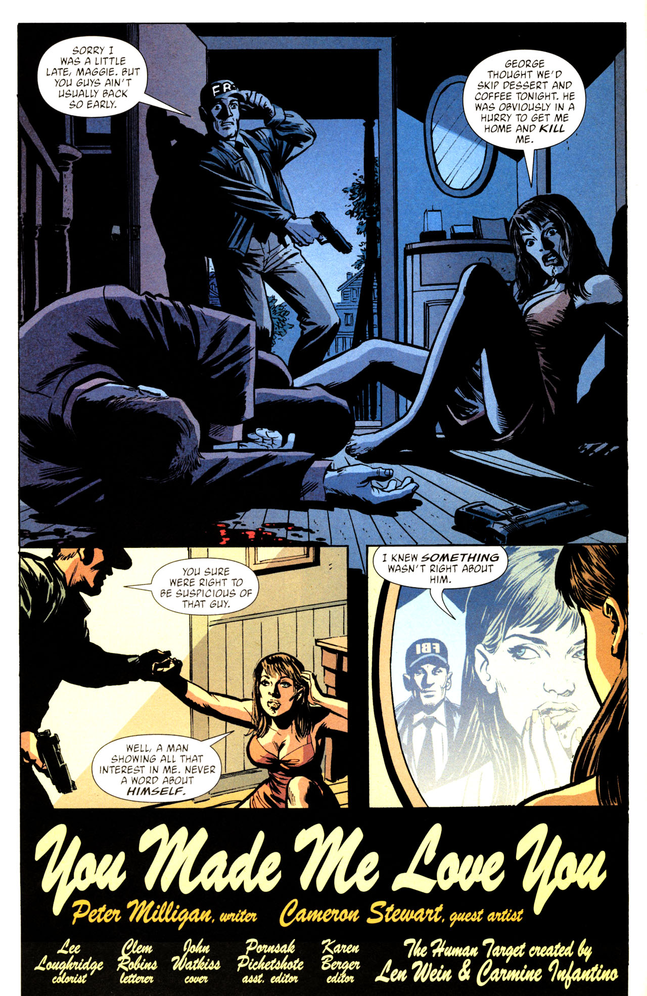 Read online Human Target (2003) comic -  Issue #17 - 5