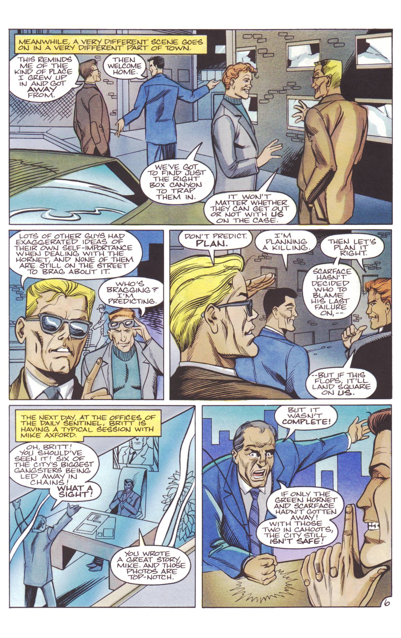 Read online Tales of the Green Hornet (1991) comic -  Issue #4 - 7