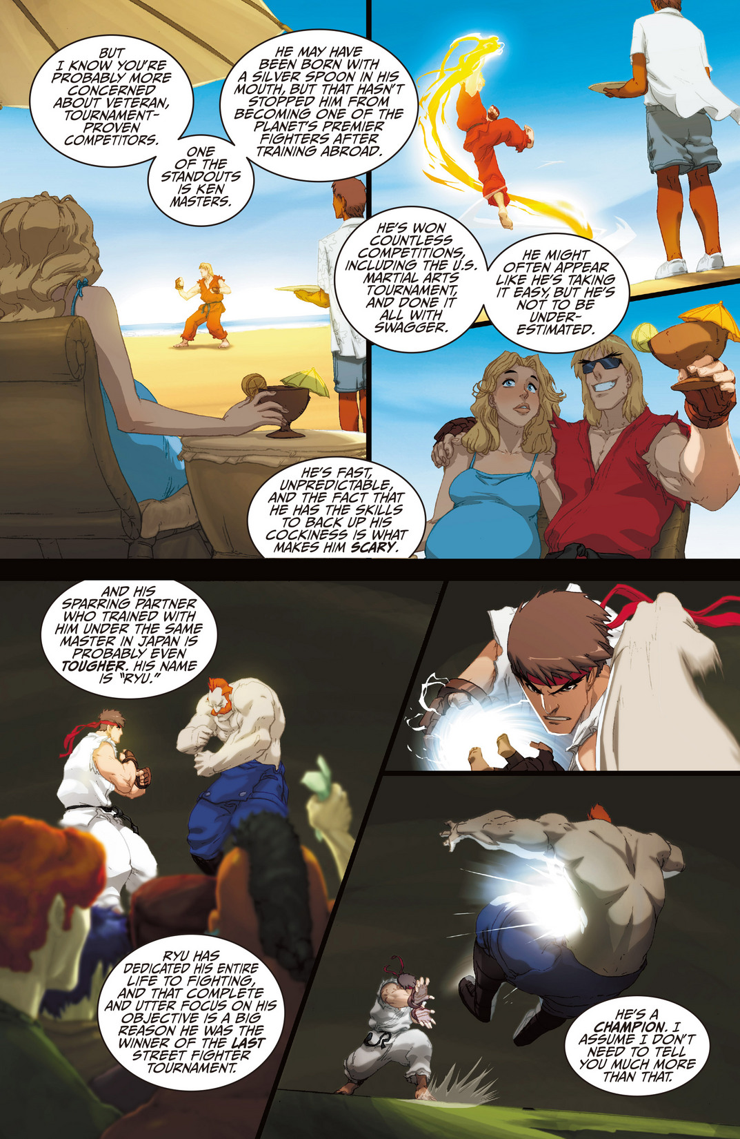 Read online Street Fighter Remix comic -  Issue # Full - 14