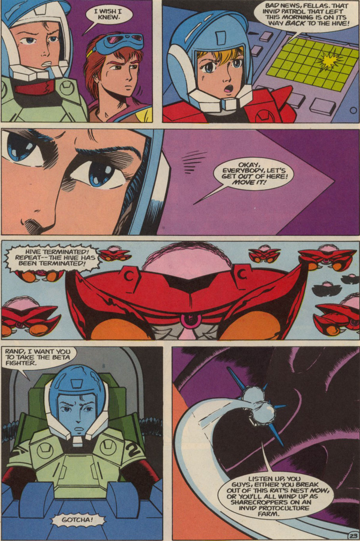 Read online Robotech The New Generation comic -  Issue #12 - 30