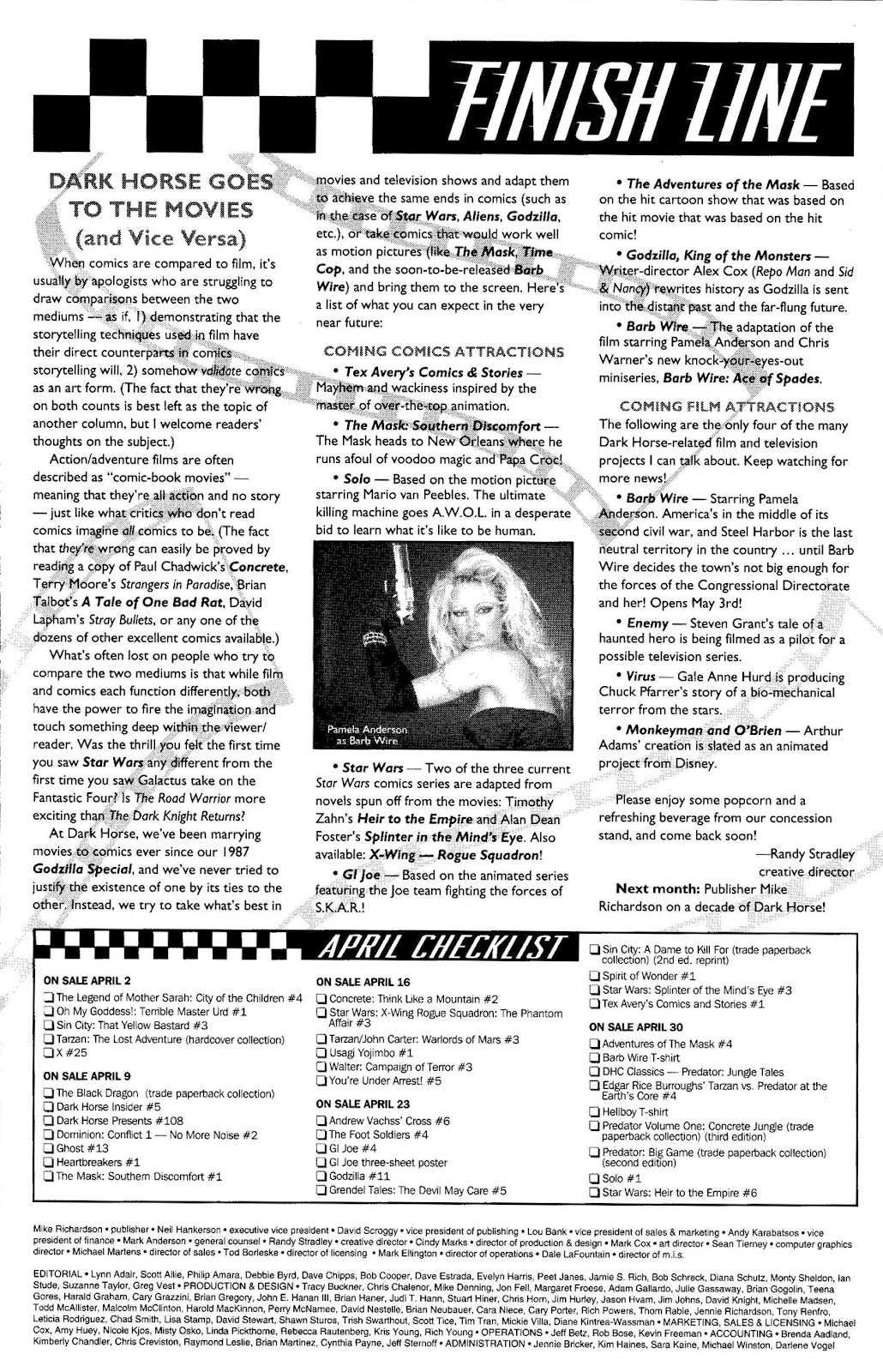 Barb Wire Movie Special issue Full - Page 51