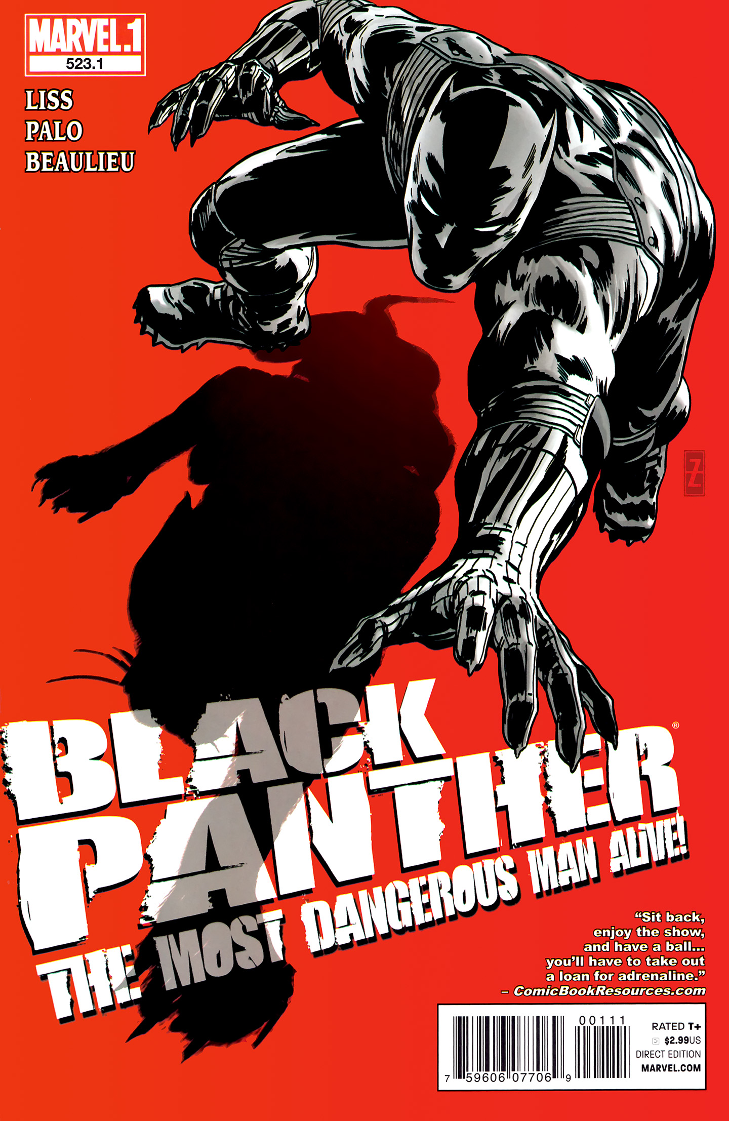Read online Black Panther: The Most Dangerous Man Alive comic -  Issue #523.1 - 1