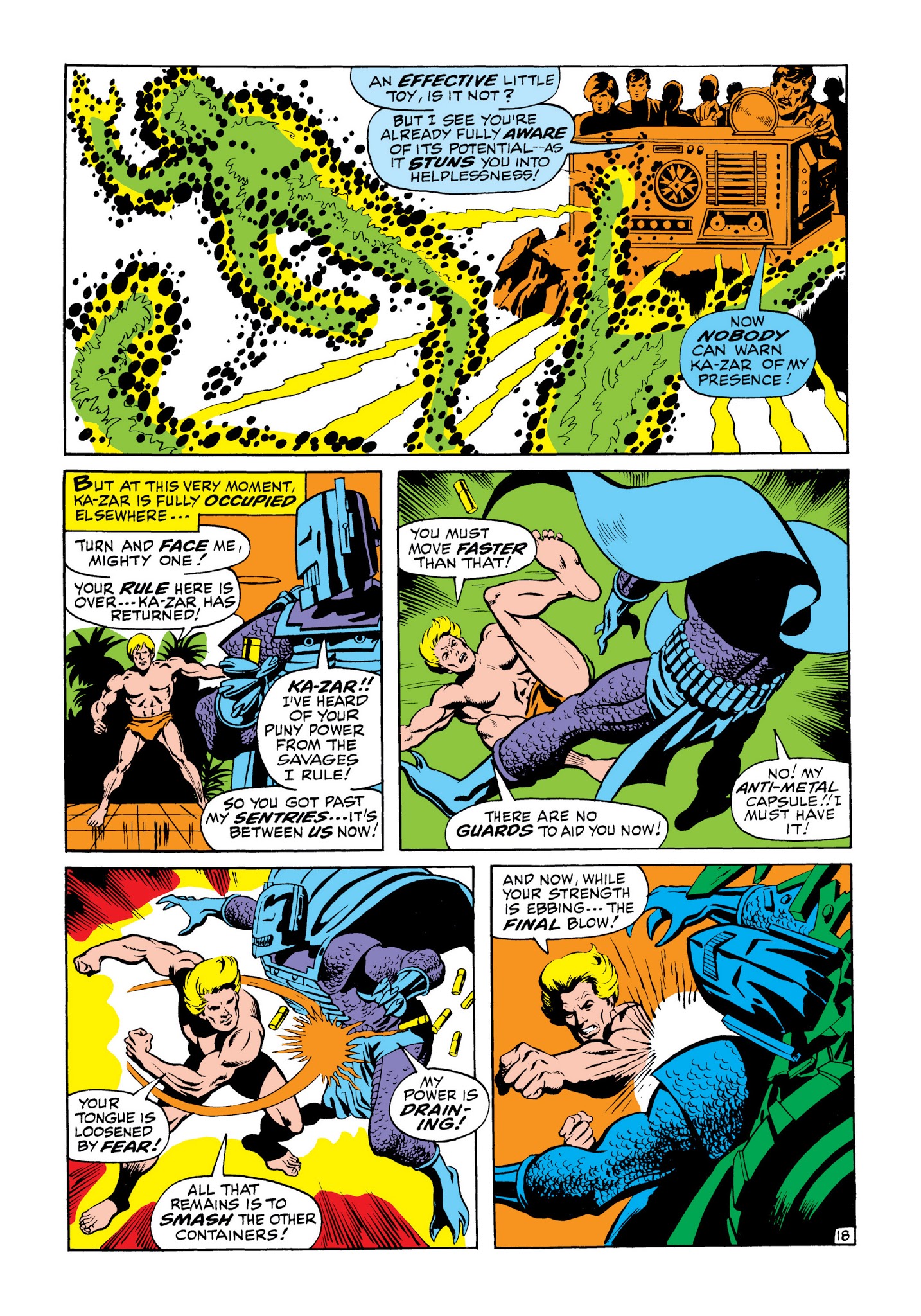 Read online Marvel Masterworks: Ka-Zar comic -  Issue # TPB 1 (Part 1) - 27