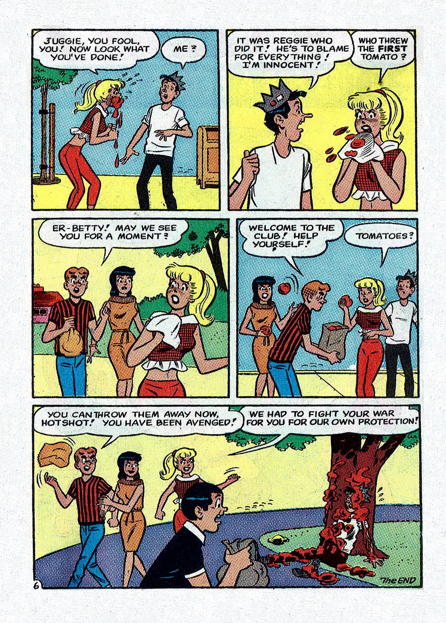 Read online Jughead Jones Comics Digest comic -  Issue #75 - 123